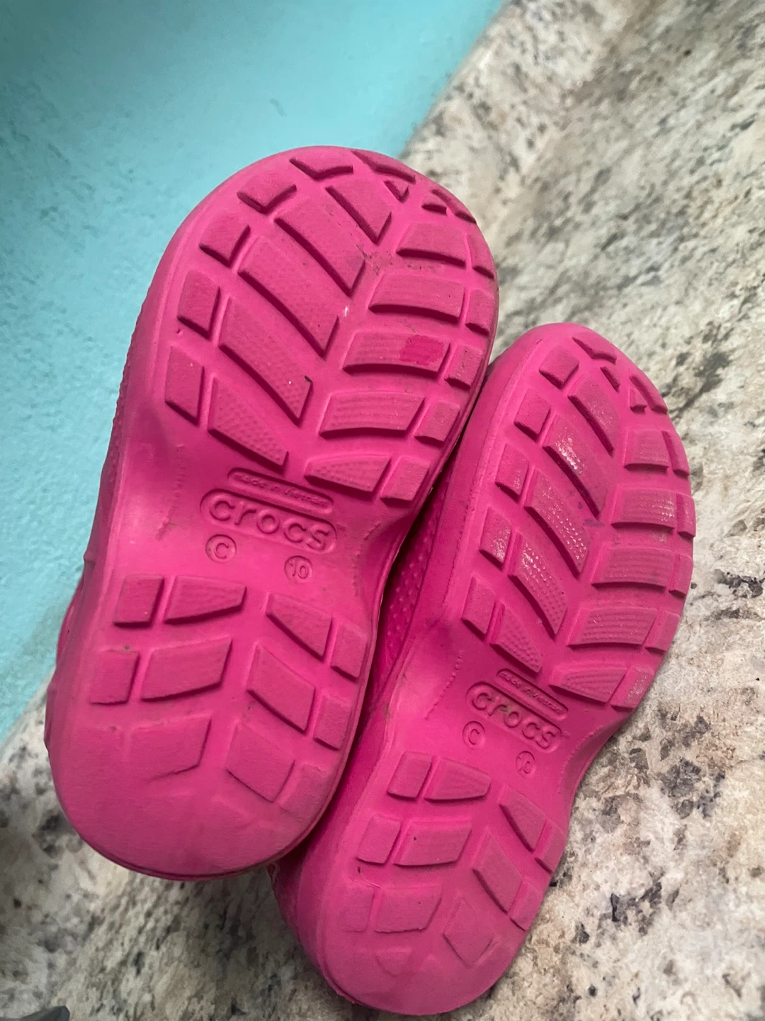 Crocs Pink Handle Rain Boots - Size 10 - photo 3
