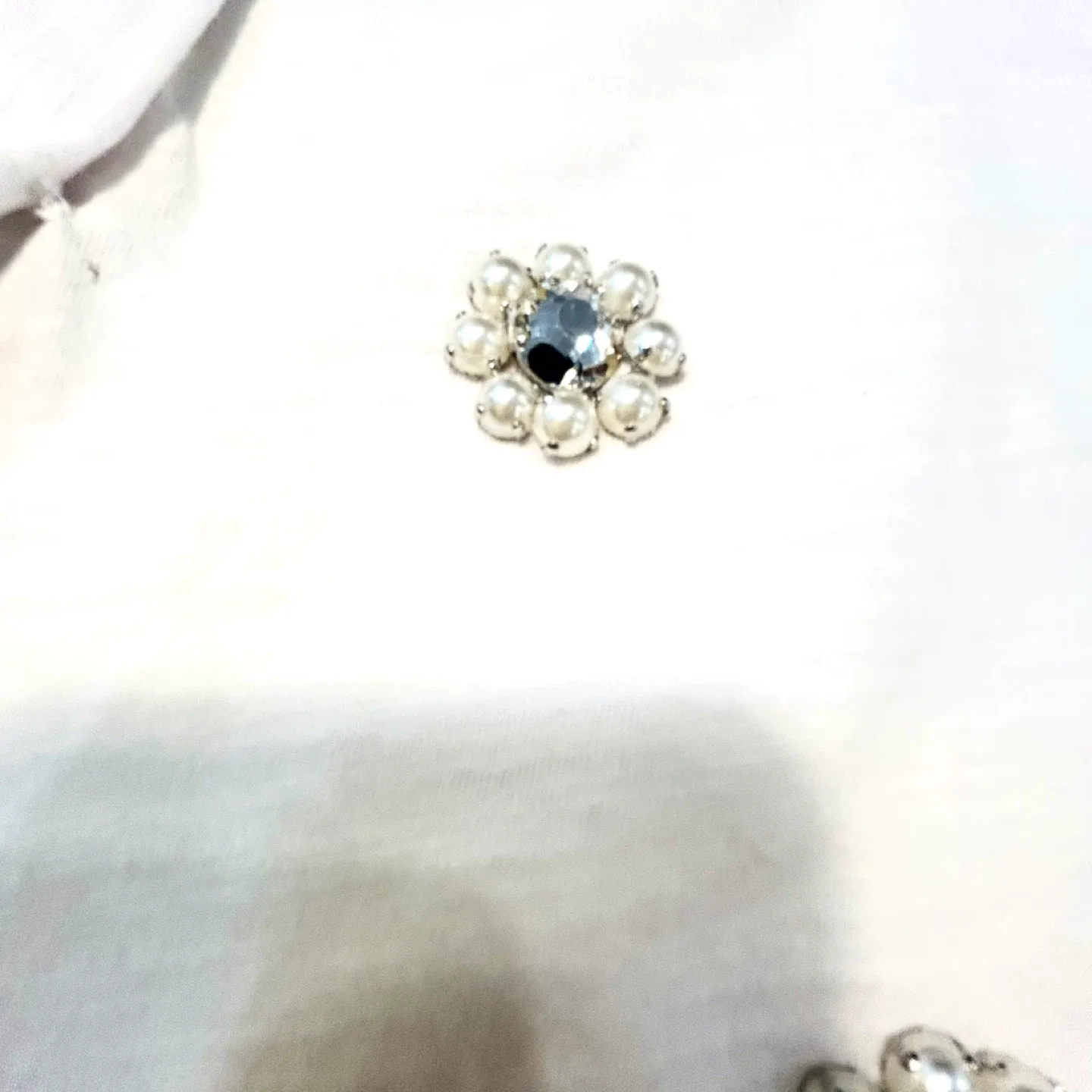 5 à 7 Cinq à Sept White Embellished Top - XS image indicator(4)