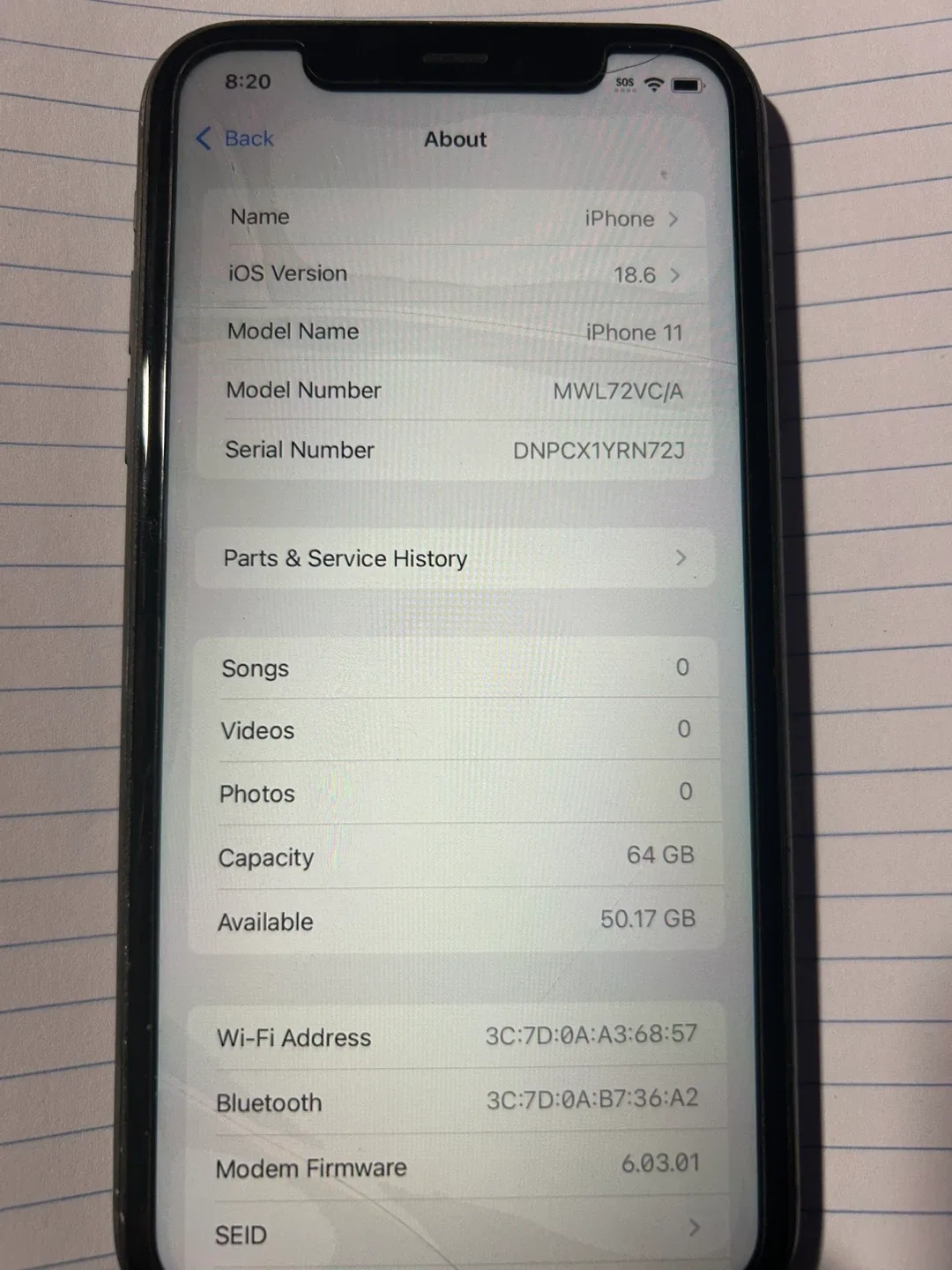 iPhone 11 - 64GB - Black image indicator(2)