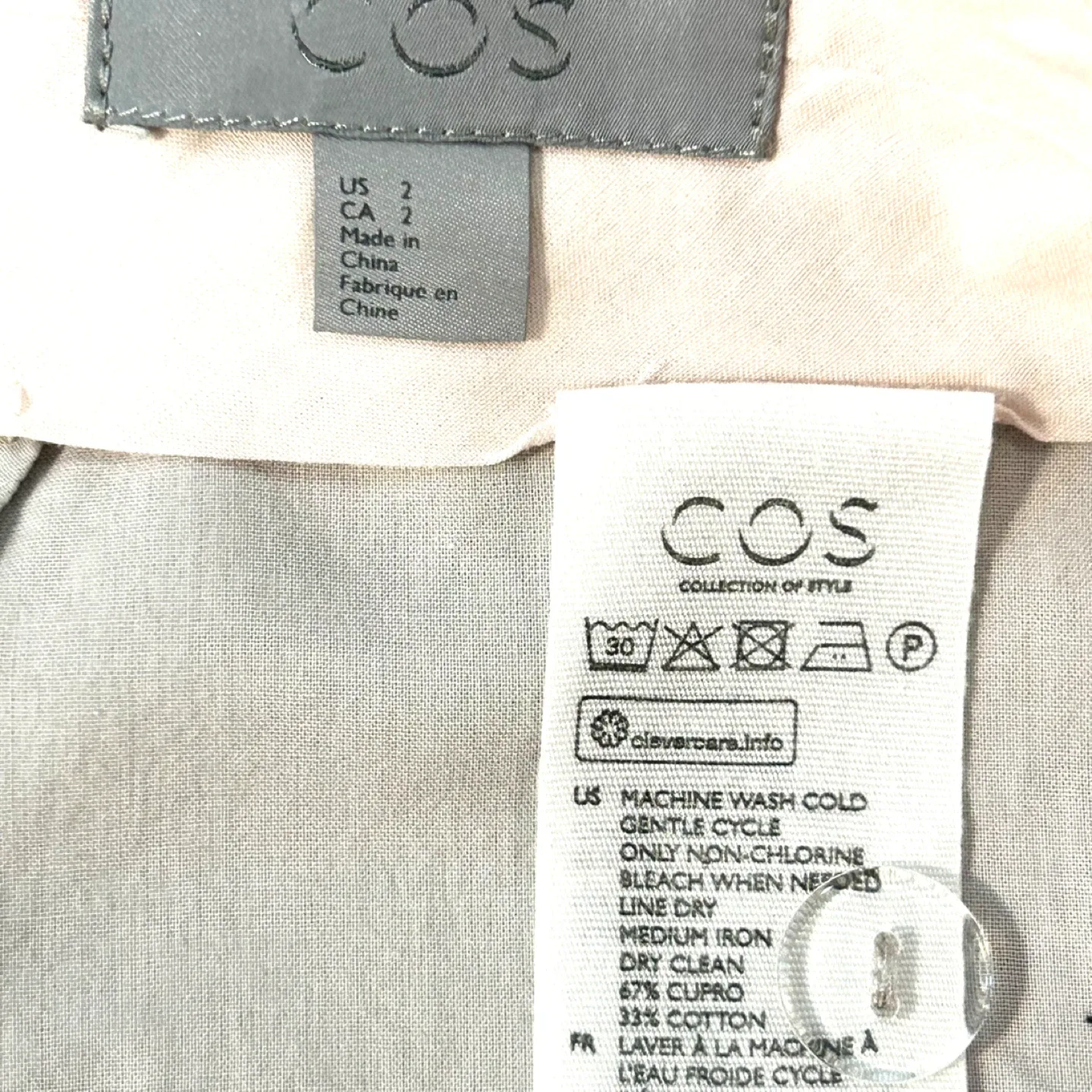 COS Relaxed Pleated Trousers image indicator(6)