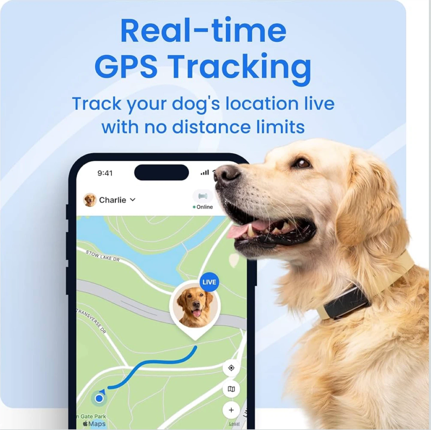 Tractive GPS & Health Tracker for Dogs - photo 3