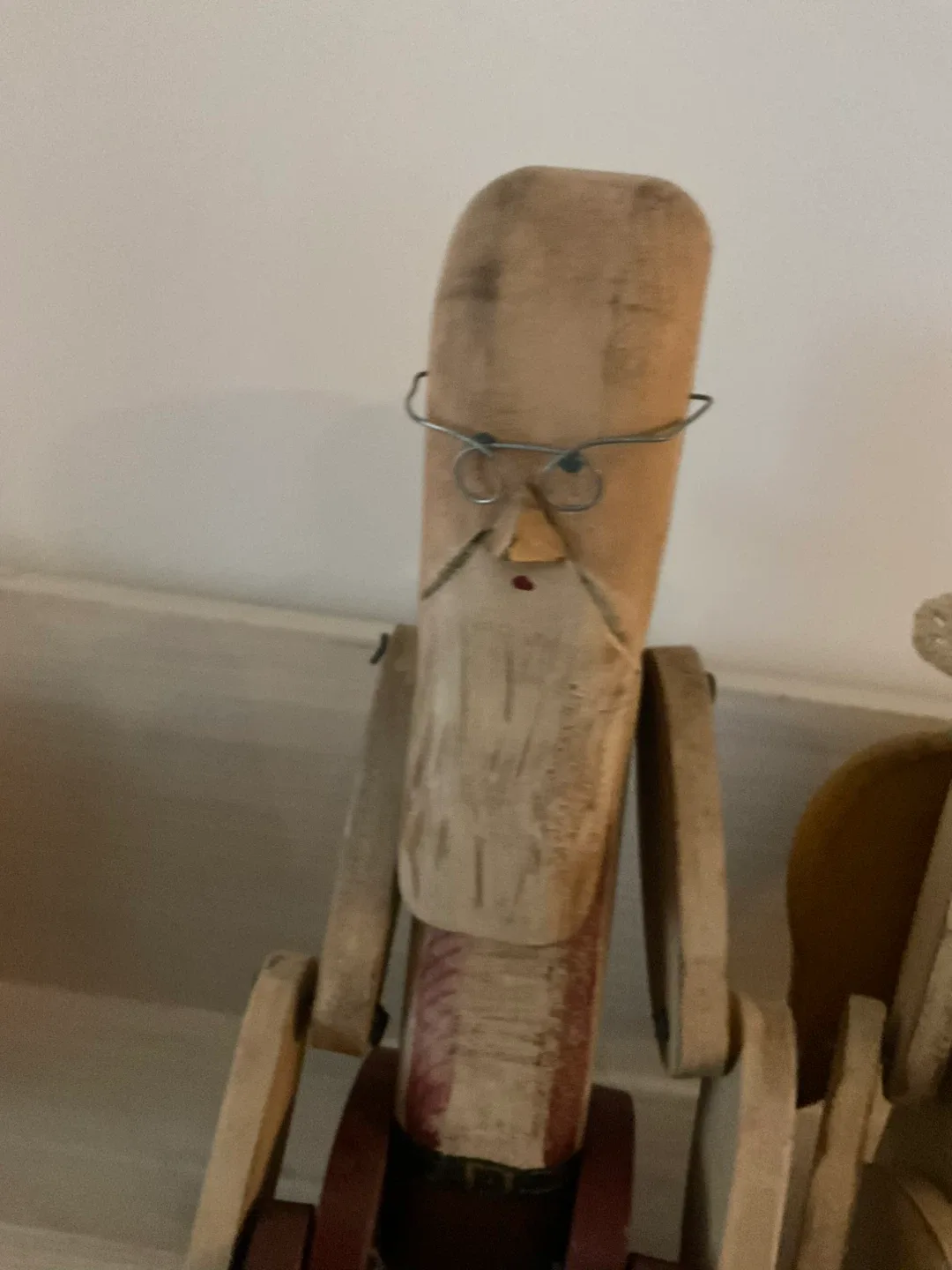 Wooden Santa & Angel Figurines image indicator(4)