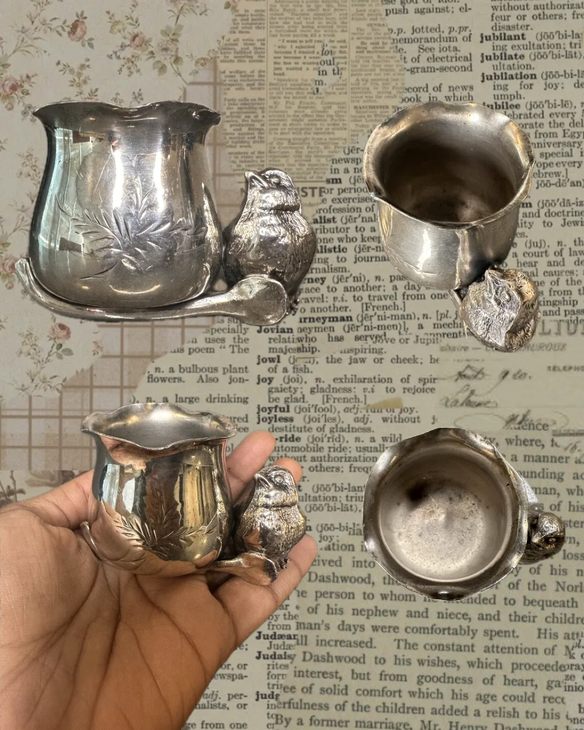 Vintage Silver plated Cup