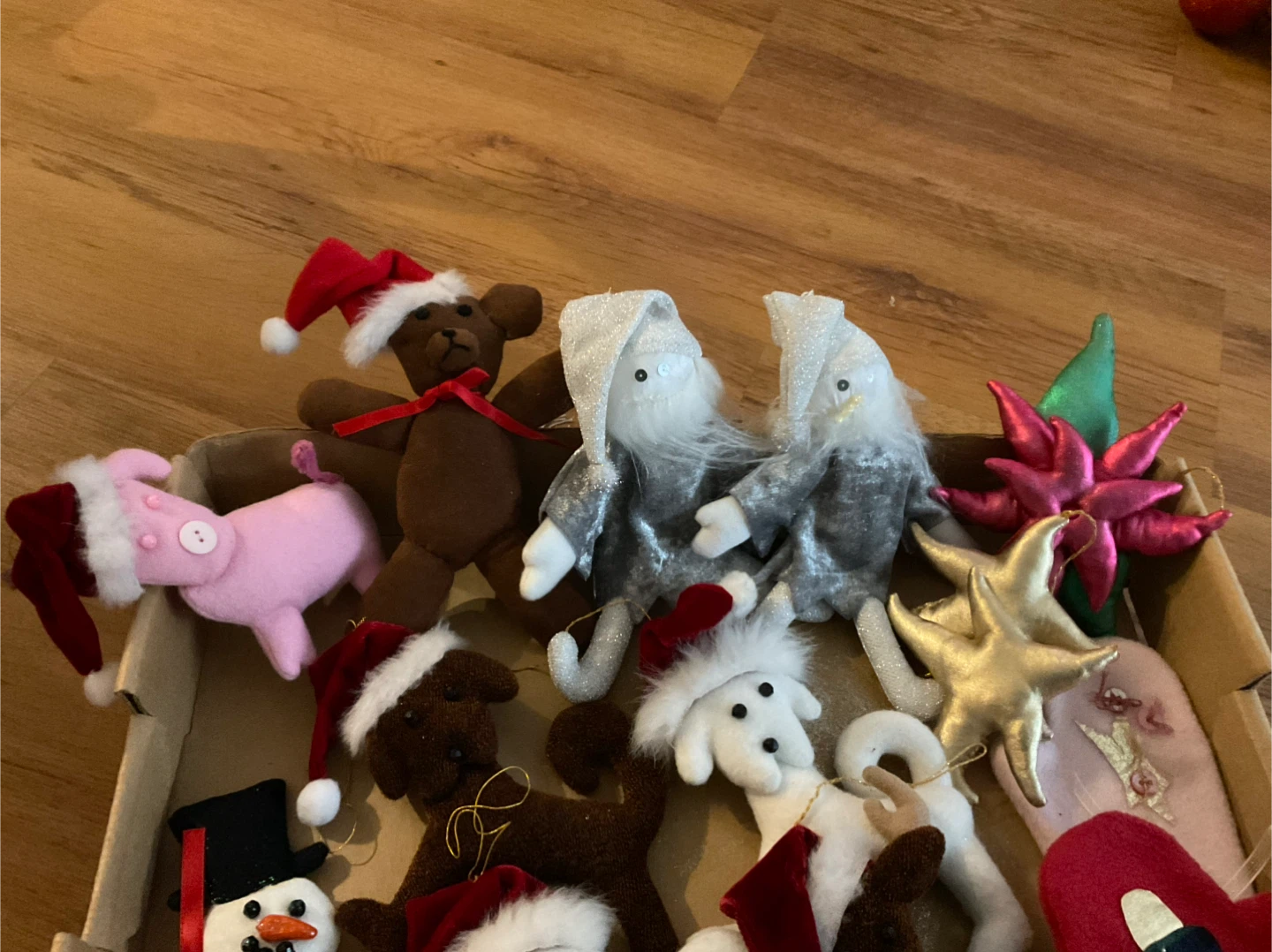 Vintage Handmade Christmas Ornaments - Mixed Lot - photo 4