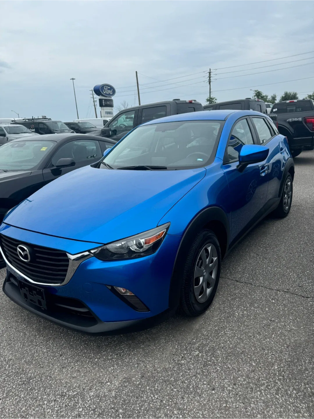 Blue Mazda CX-3 image indicator(3)