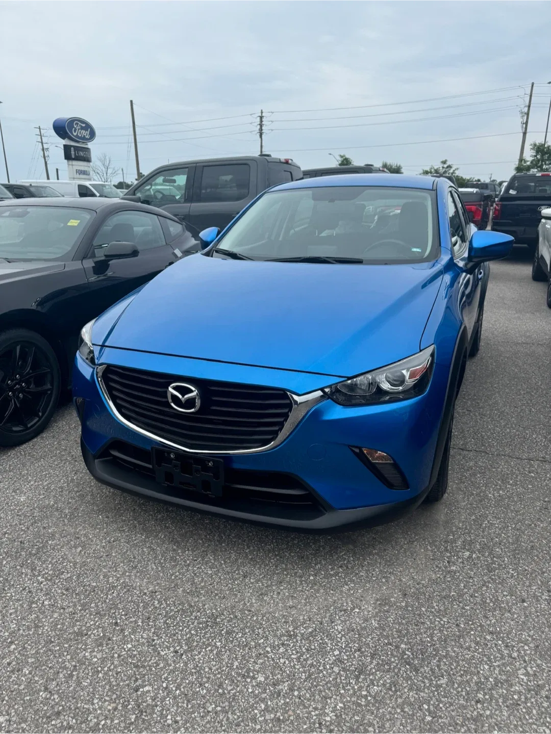 Blue Mazda CX-3 image indicator(4)