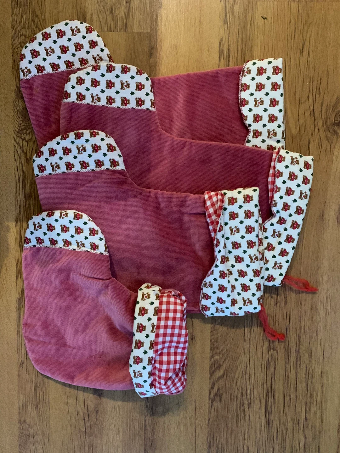 Hand made Christmas Stockings - Set of 4