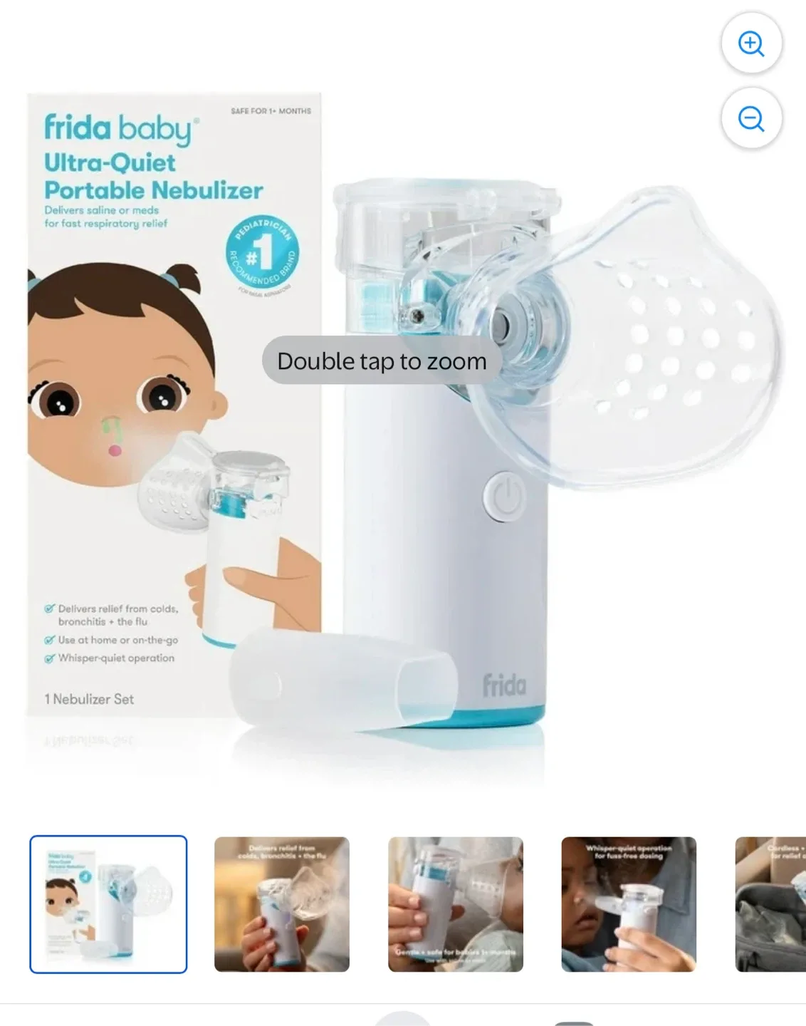 Frida Baby Ultra-Quiet Portable Nebulizer - New in Box thumbnail