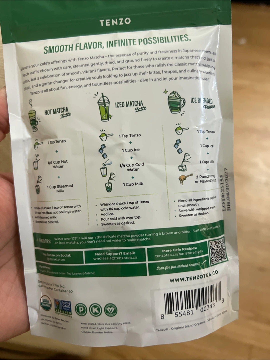 100G Organic Matcha - photo 2
