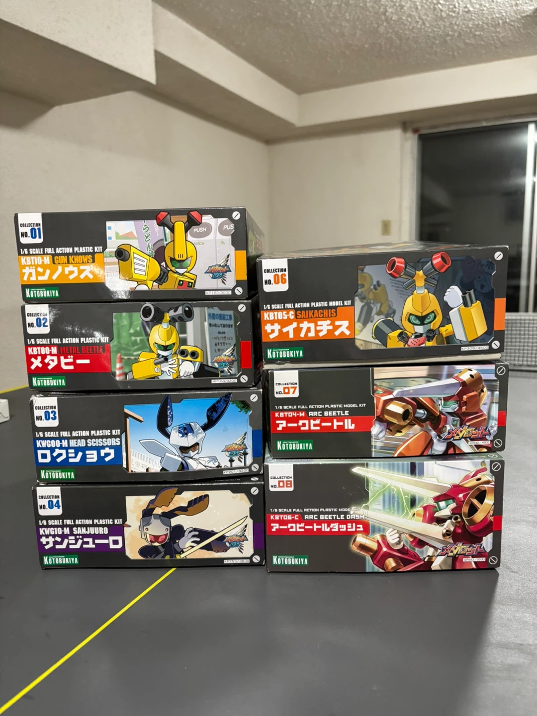 7 Kotobukiya 1/6 Scale Medabots Model Kits - photo 2