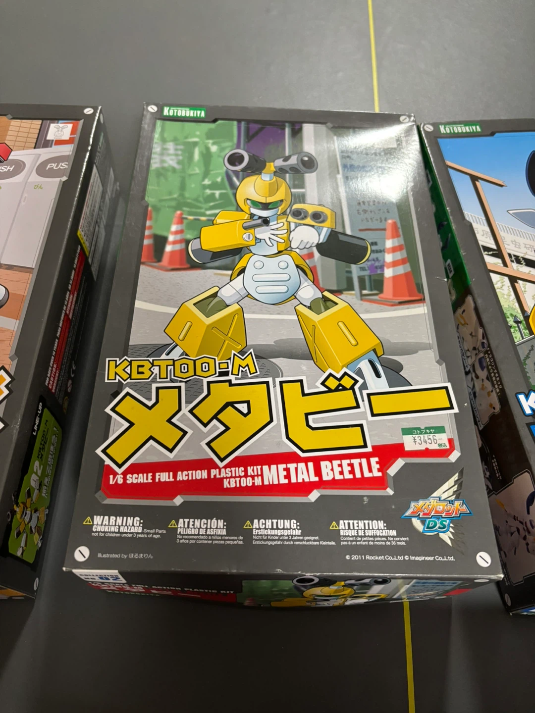 7 Kotobukiya 1/6 Scale Medabots Model Kits - photo 5