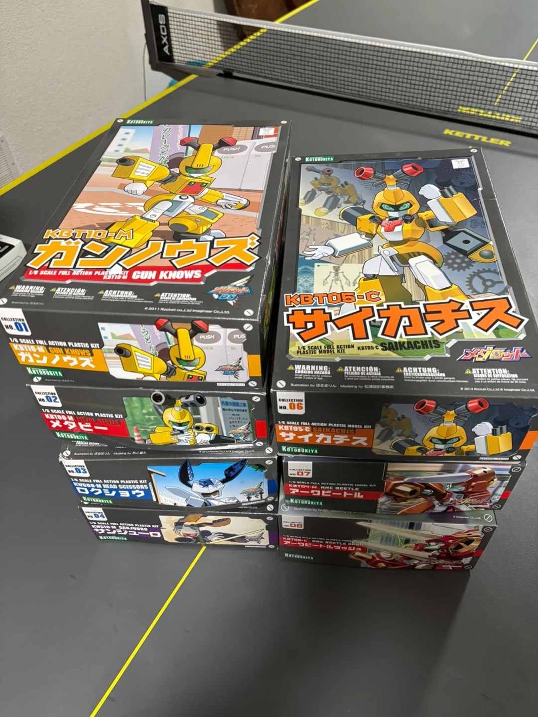 7 Kotobukiya 1/6 Scale Medabots Model Kits - photo 3