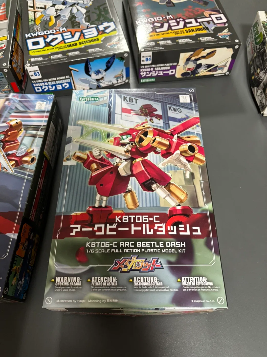 7 Kotobukiya 1/6 Scale Medabots Model Kits image indicator(10)