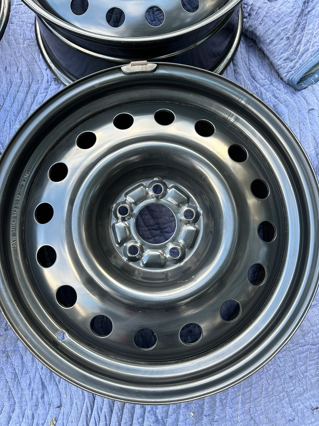 Set of 4 Steel Wheels - 18 inch - photo 5