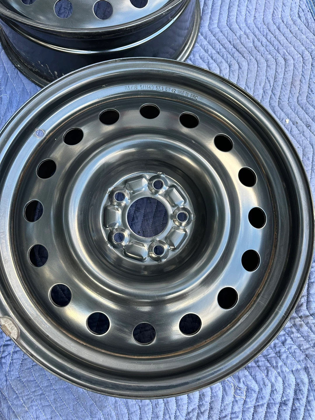 Set of 4 Steel Wheels - 18 inch - photo 2