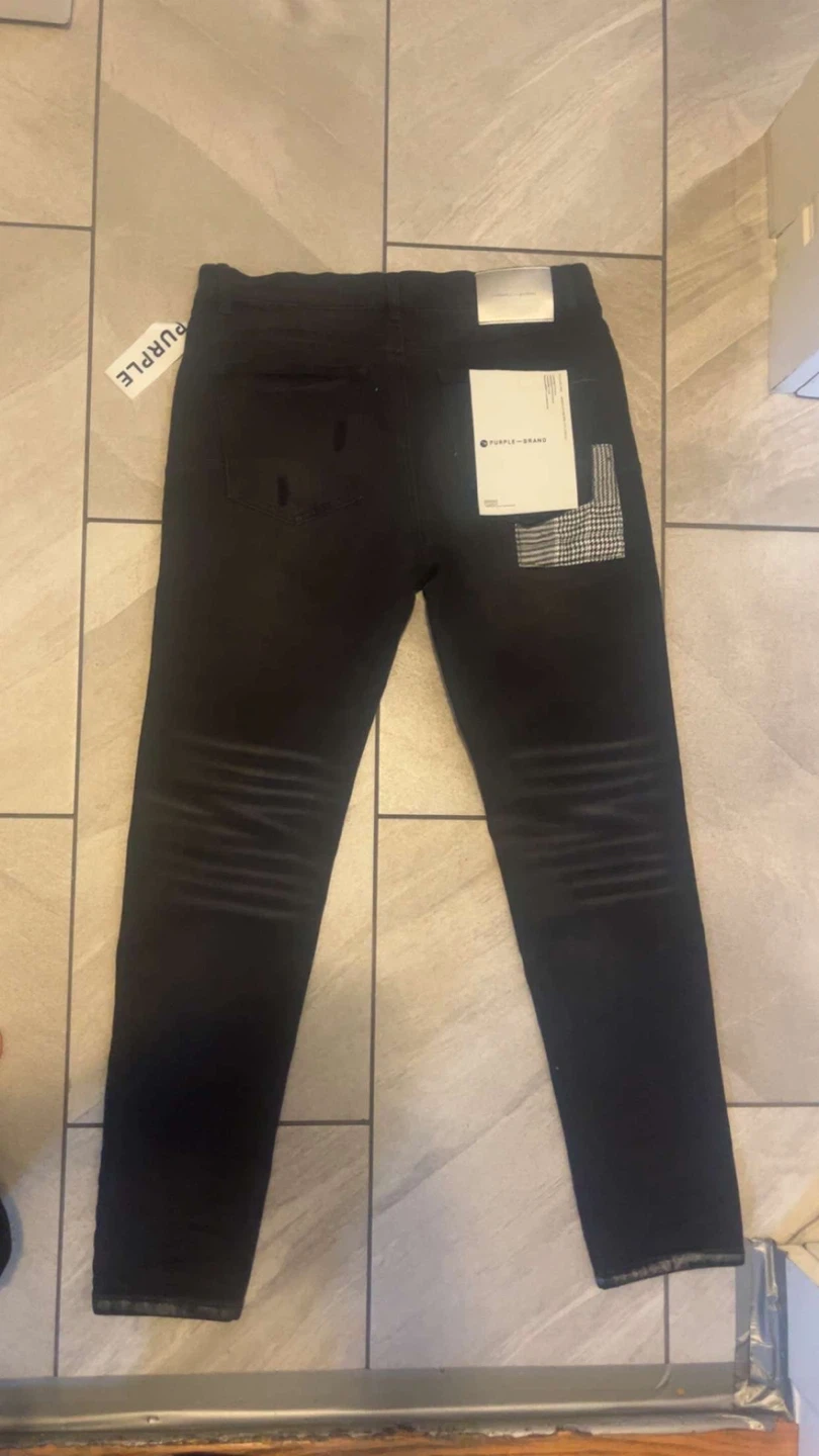 PURPLE BRAND Distressed Black Jeans - photo 2