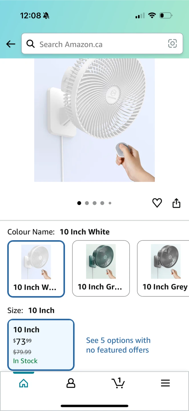 Oscillating fan - photo 2