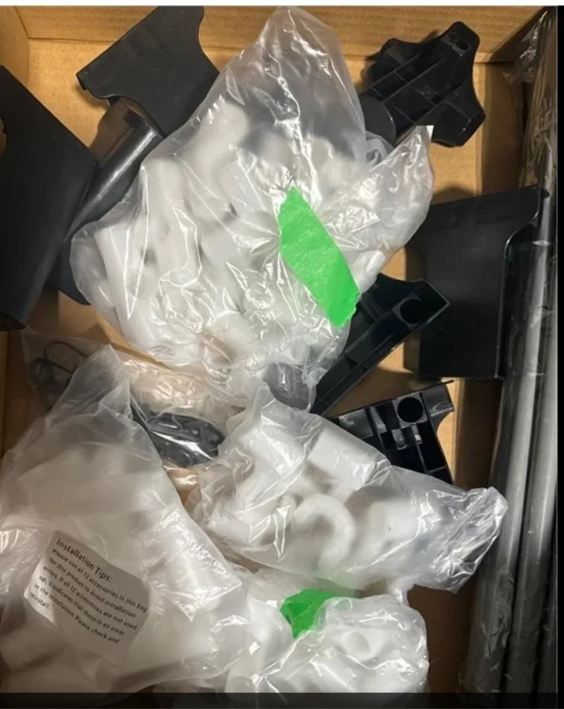 Portable Wardrobe Closet Storage Organizer - Black image indicator(2)