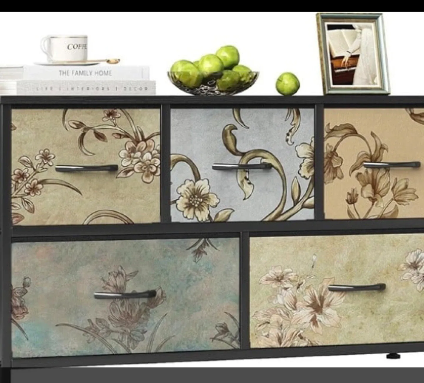 Floral 6-Drawer Dresser - New in Box!