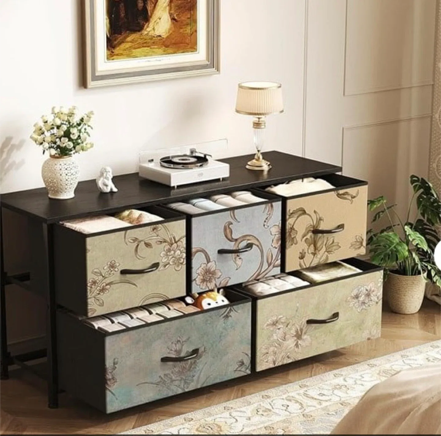 Floral 6-Drawer Dresser - New in Box! image indicator(3)