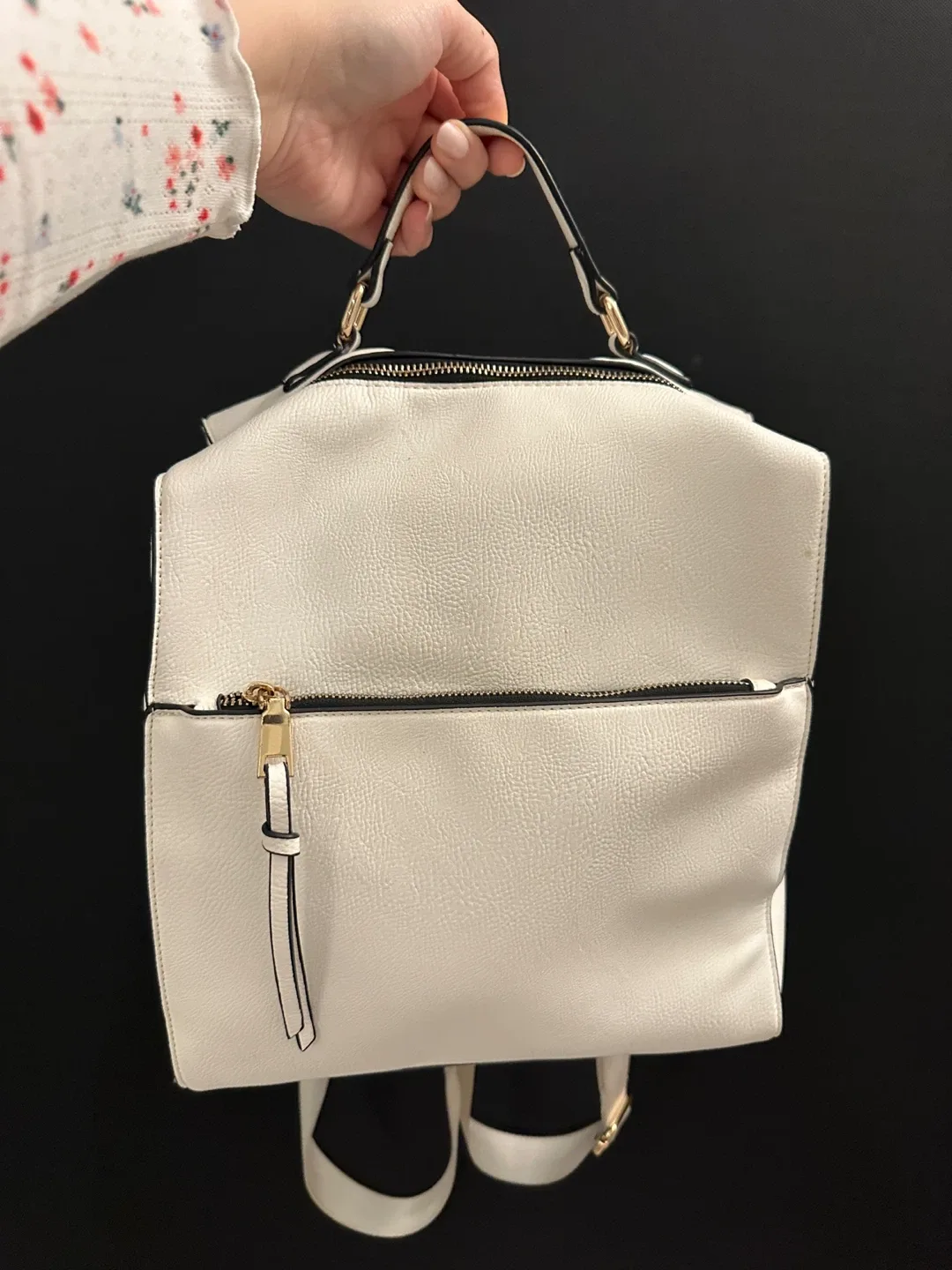 White Backpack