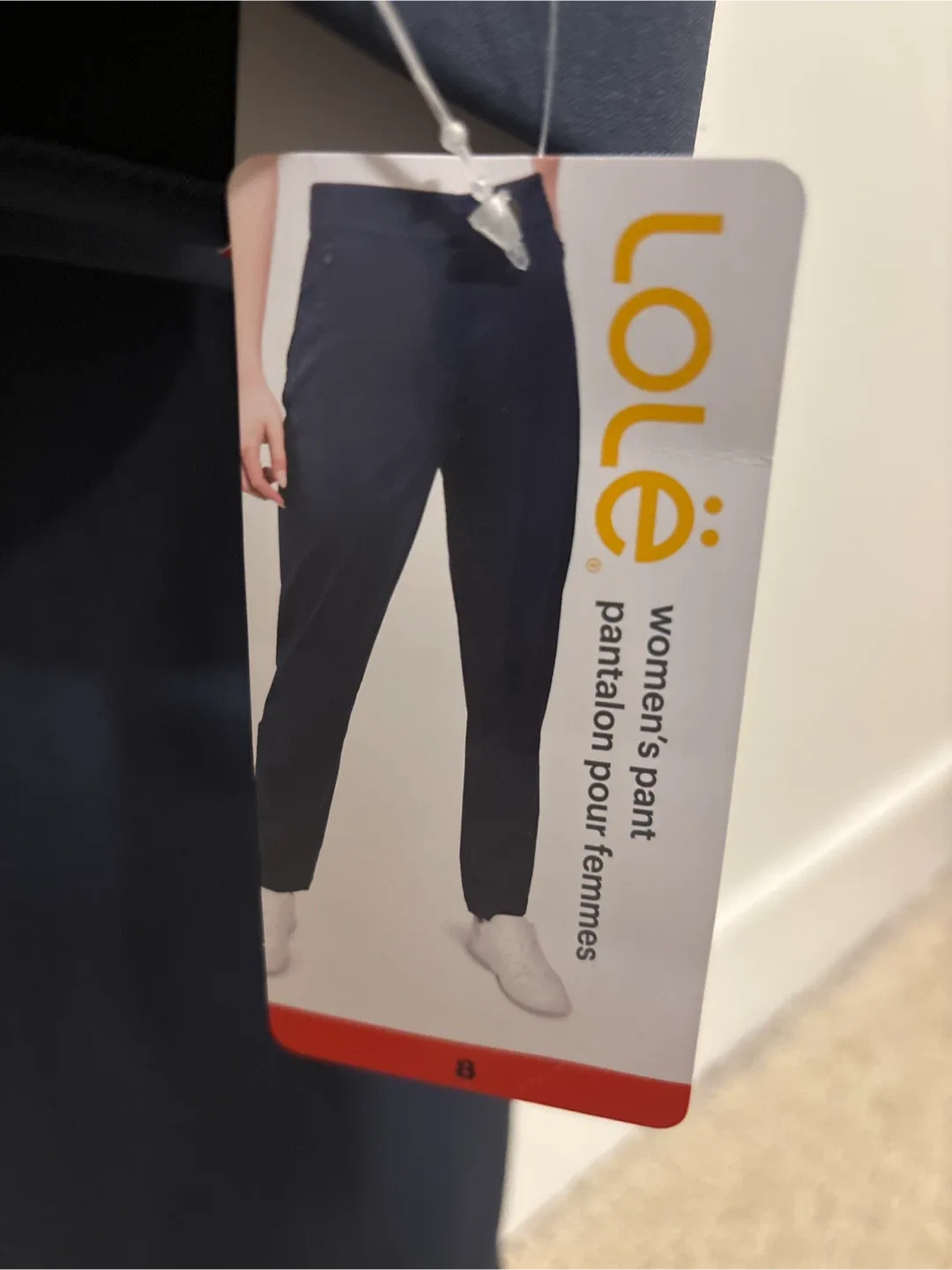 Lole Women's Pant, Size 8, Navy Blue - New! image indicator(2)