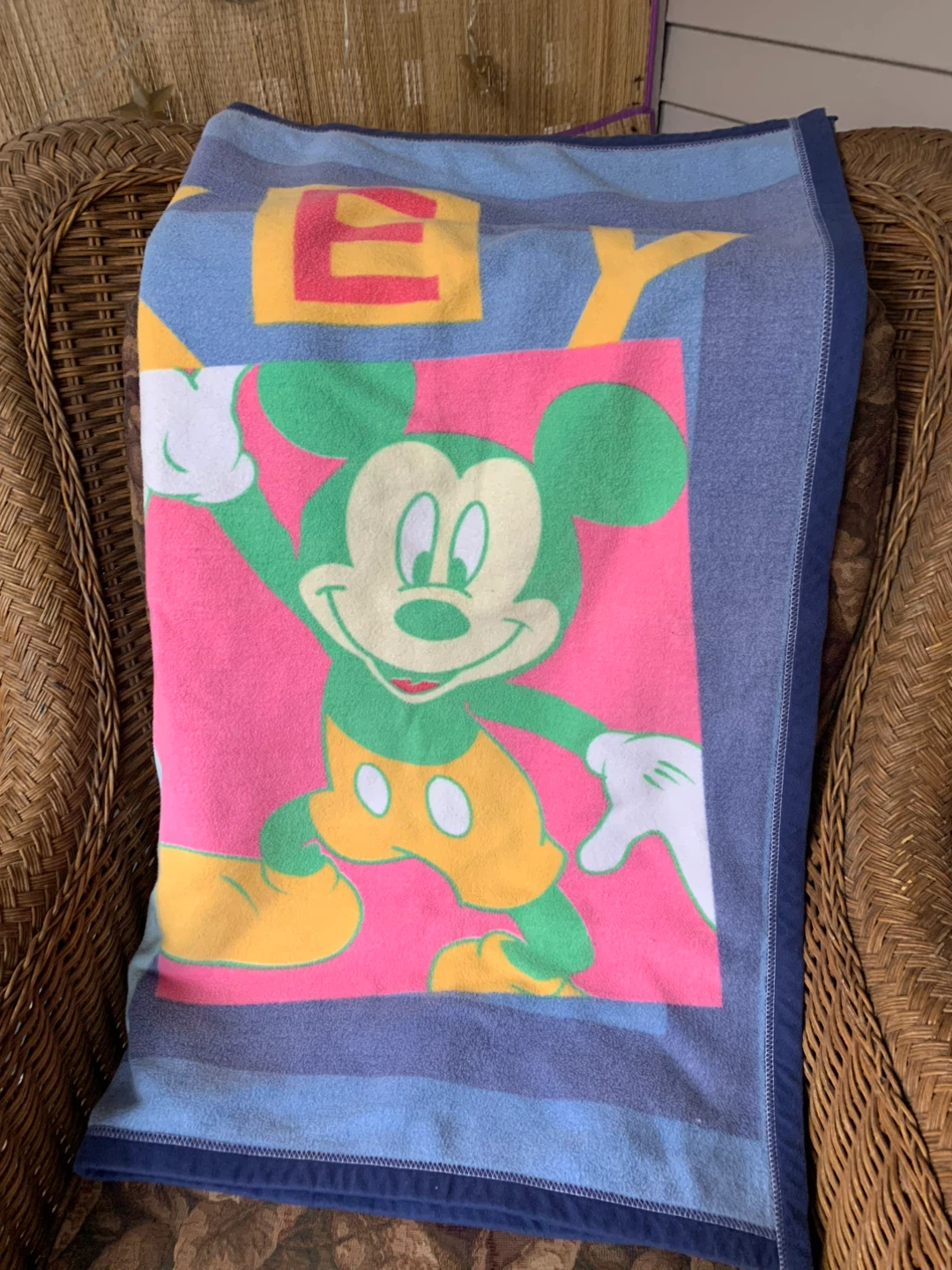 Mickey Mouse Throw Blanket