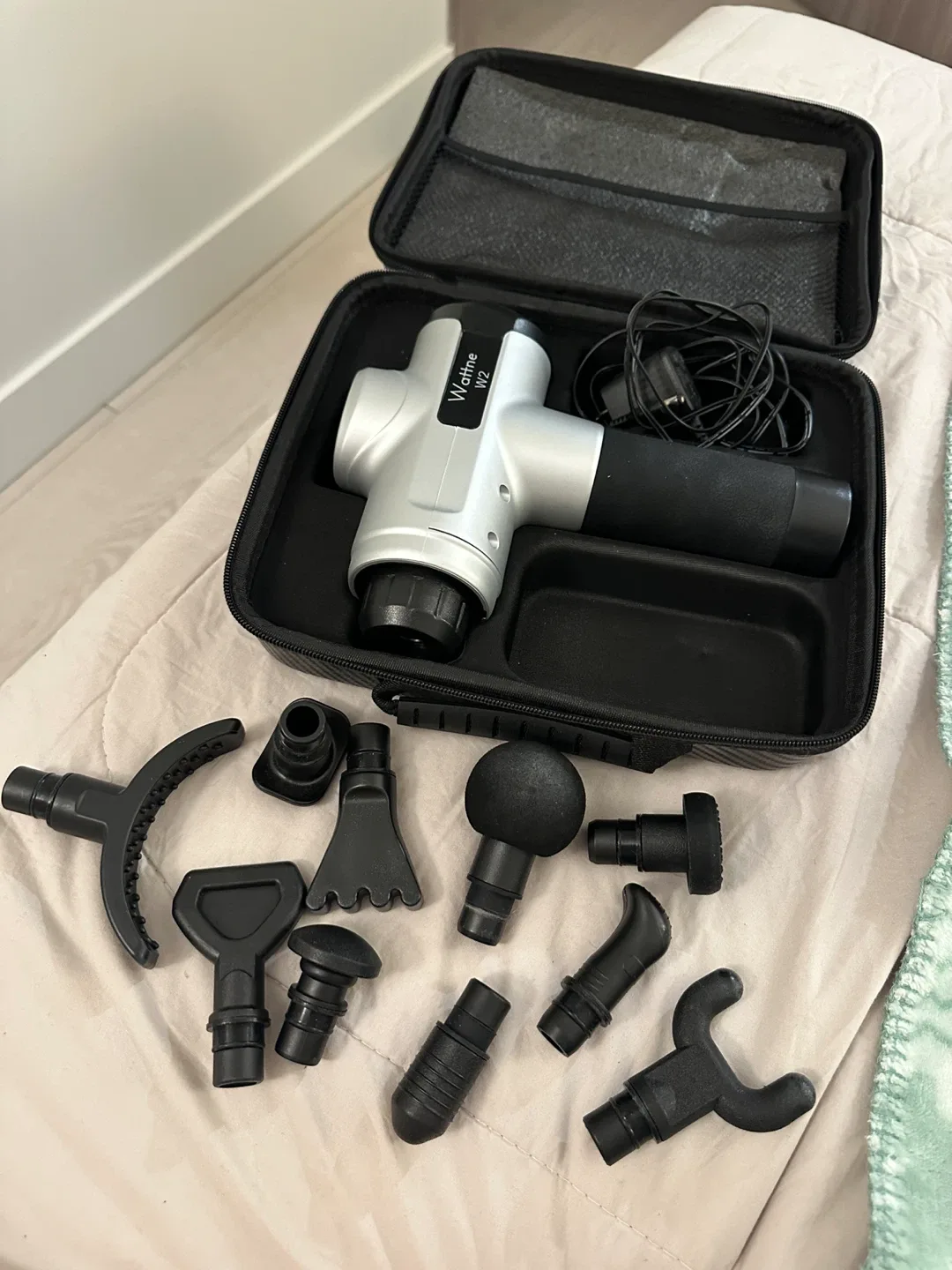 Watthe W2 Massage Gun with Attachments