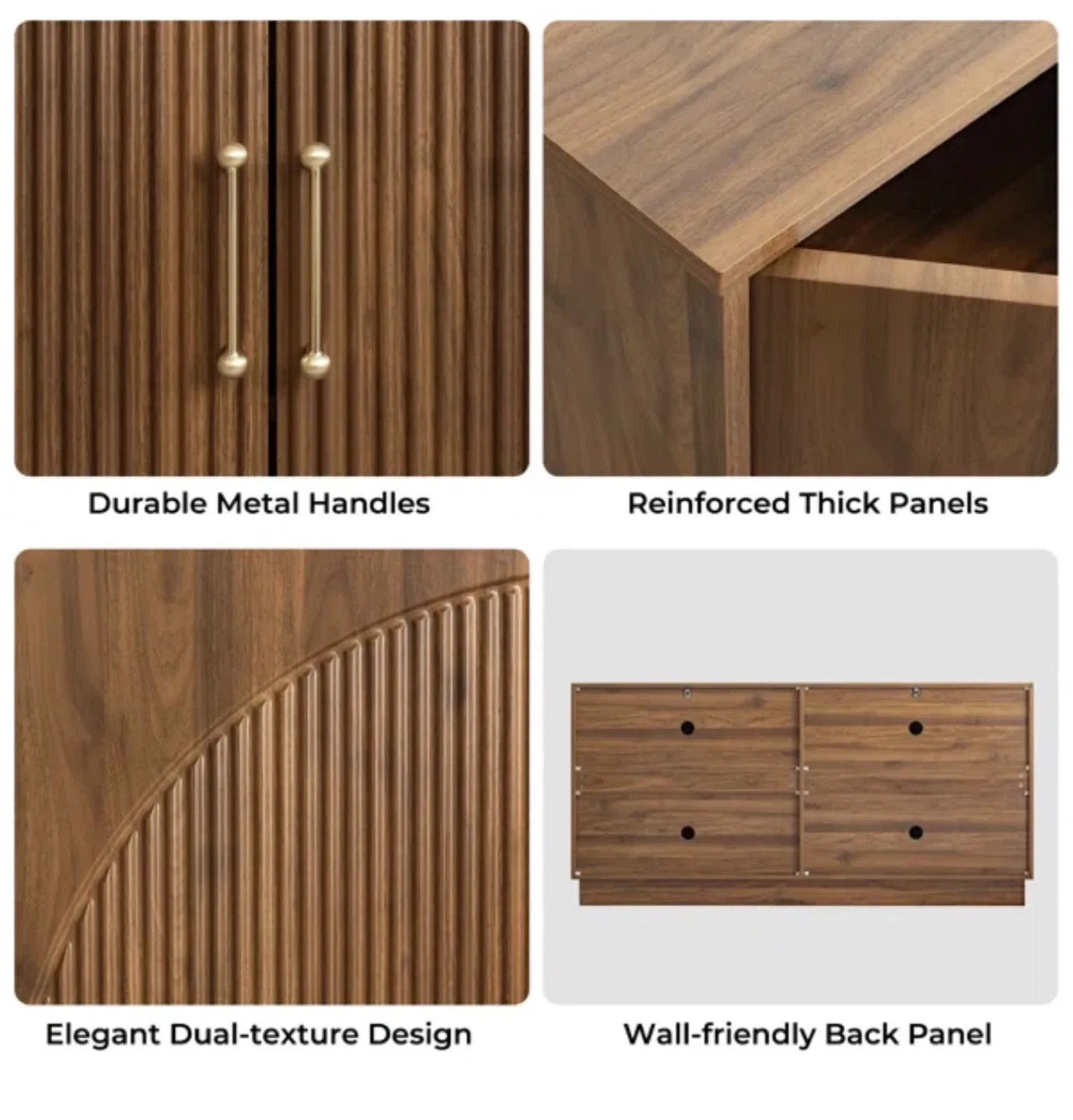 Brown TV Stand for up to 75" TVs image indicator(2)