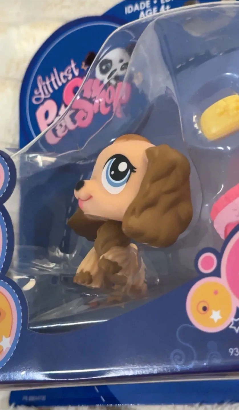 Littlest Pet Shop LPS NIB Old Gen Vintage Spaniel #1318 image indicator(3)
