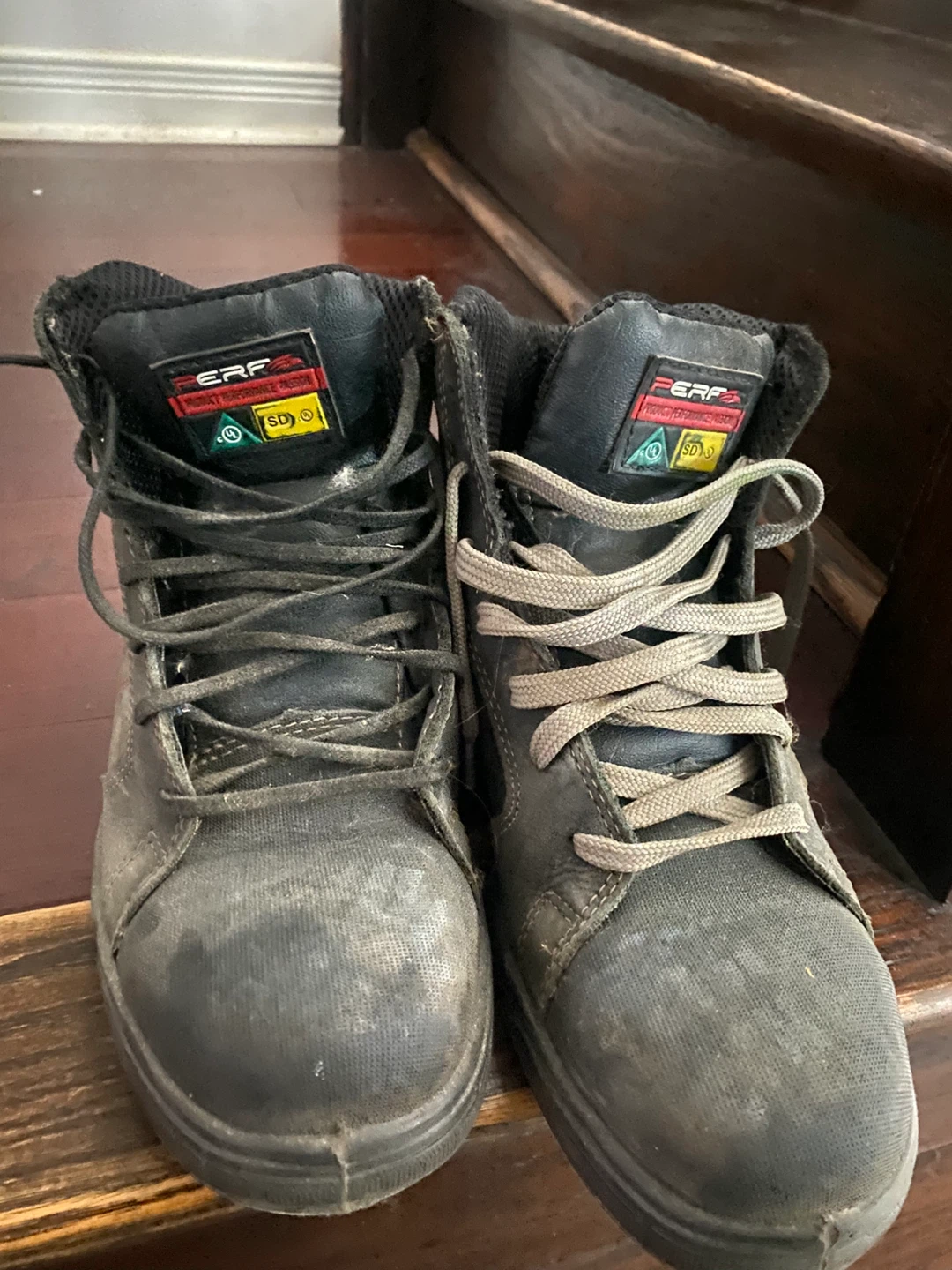 Sz 7 Safety Work Boots (men’s/boys) - photo 2