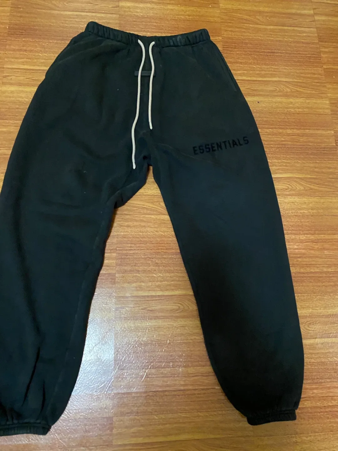 Essentials Black Sweatpants - Size M