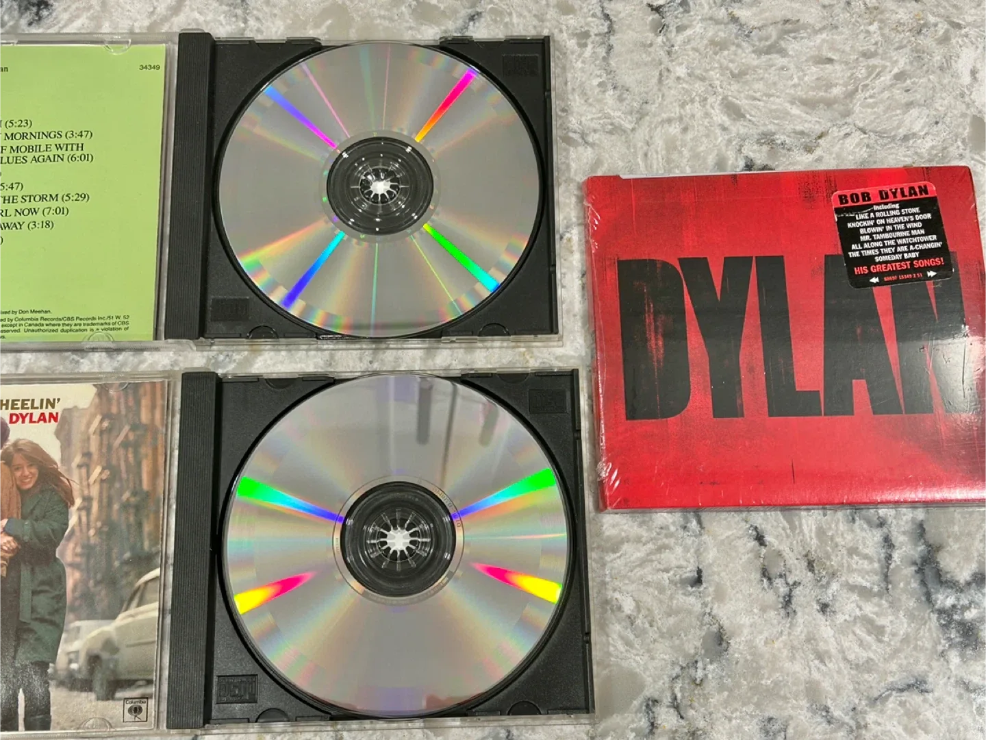 Bob Dylan CD: Free Wheelin, Hard Rain, Dylan Greatest Songs image indicator(3)