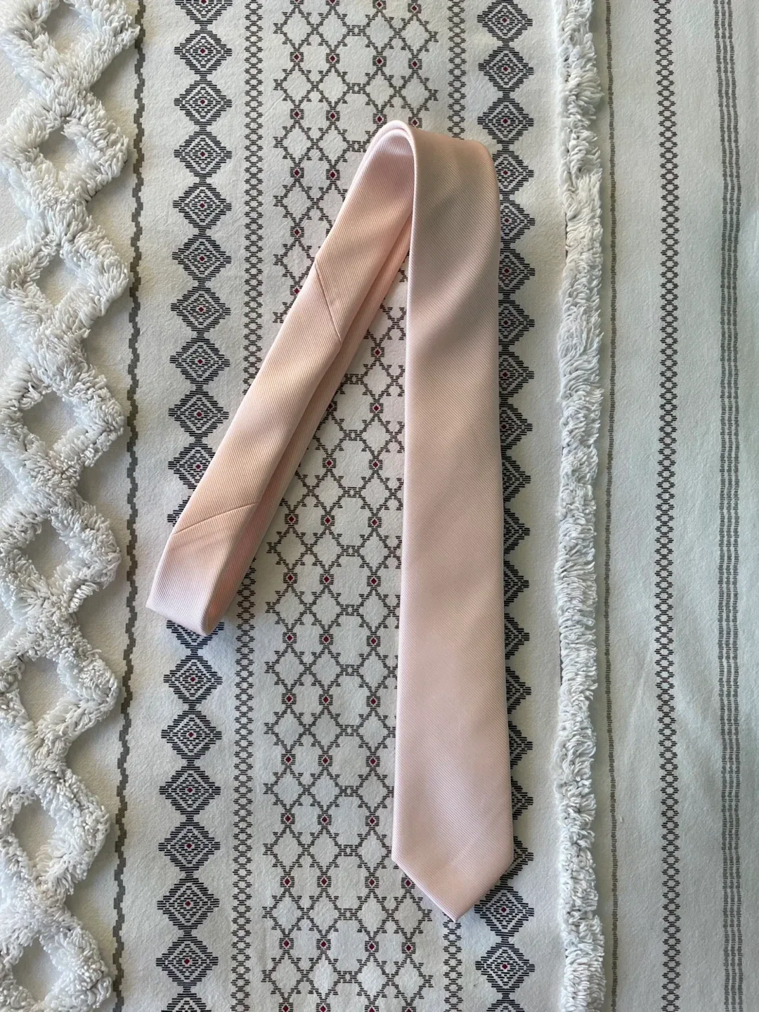 ZENXUS Light Pink Necktie image indicator(2)