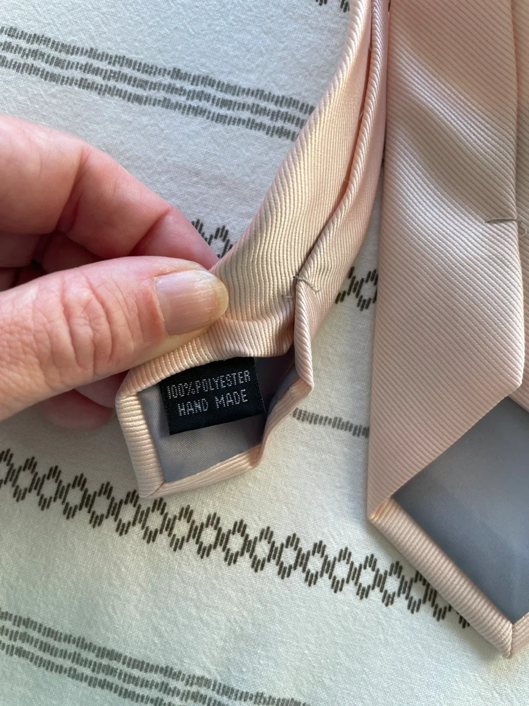 ZENXUS Light Pink Necktie image indicator(5)