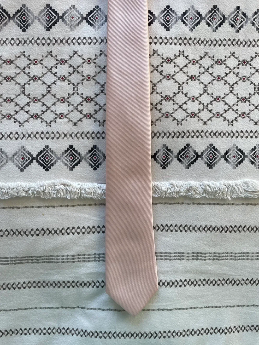 ZENXUS Light Pink Necktie image indicator(3)