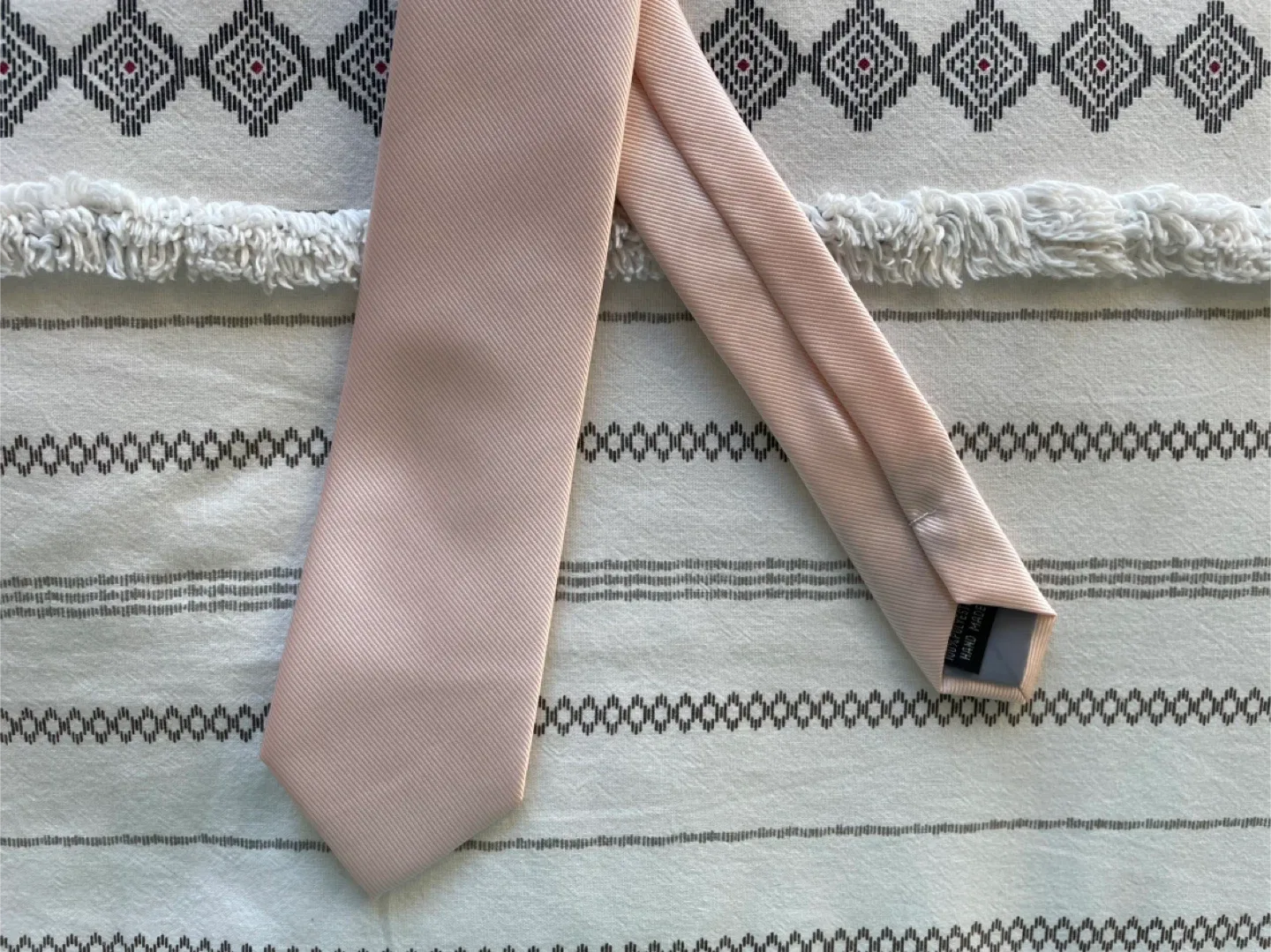 ZENXUS Light Pink Necktie image indicator(6)