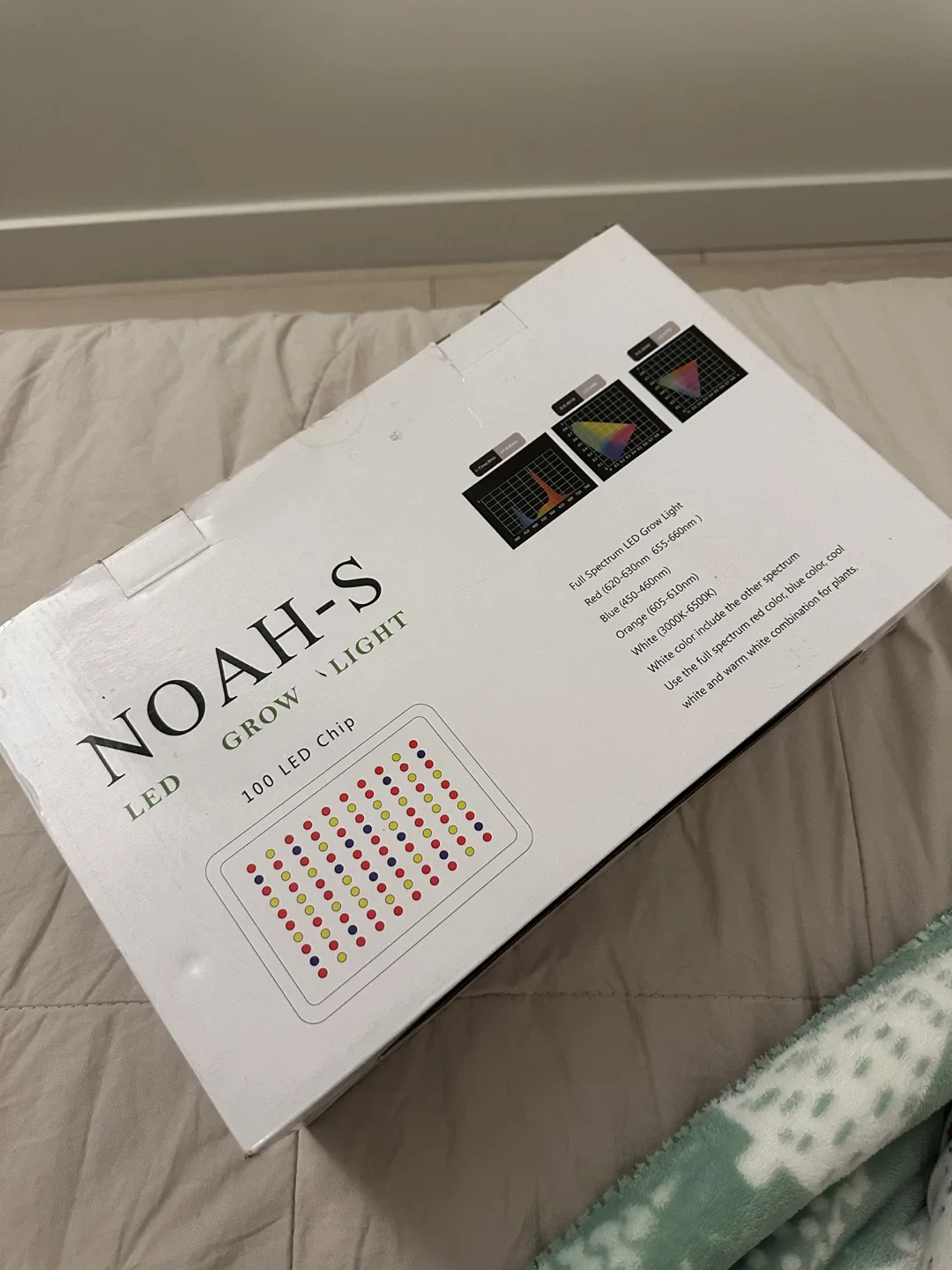 Noah-S LED Grow Light, Full Spectrum, New in Box image indicator(2)