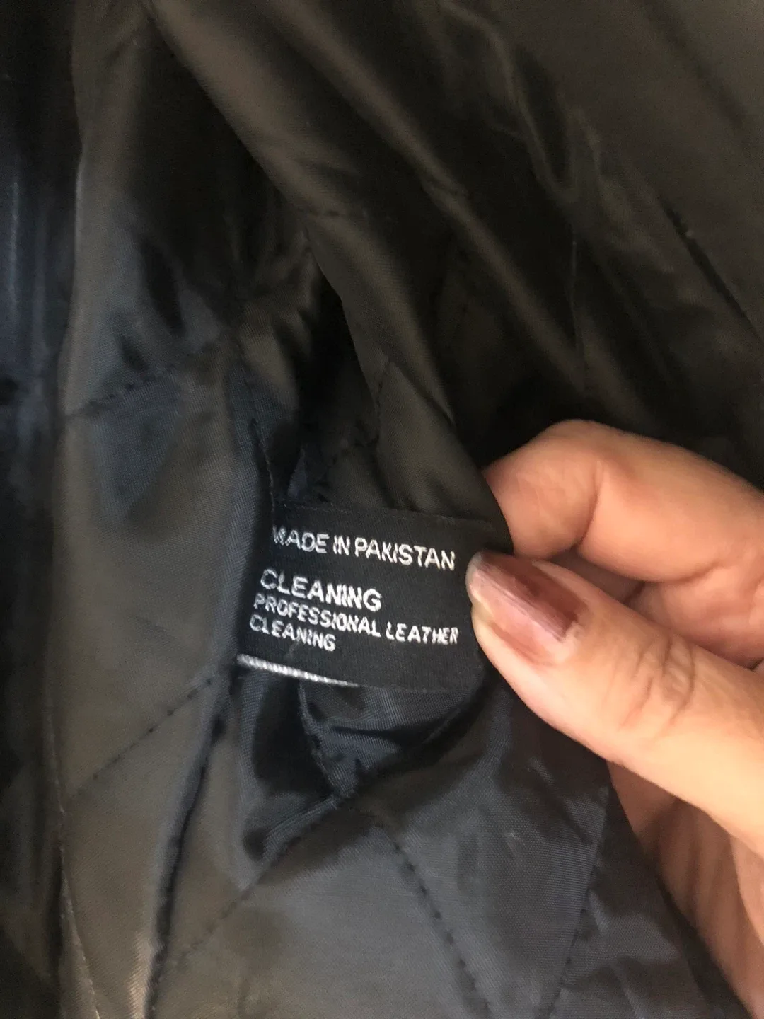 Open Road Black Leather Motorcycle Jacket - L image indicator(5)