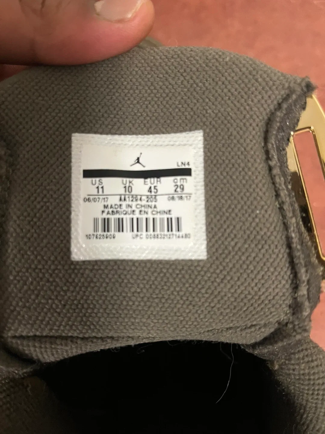 Jordan Dub Zero Olive Green Size 11 image indicator(4)