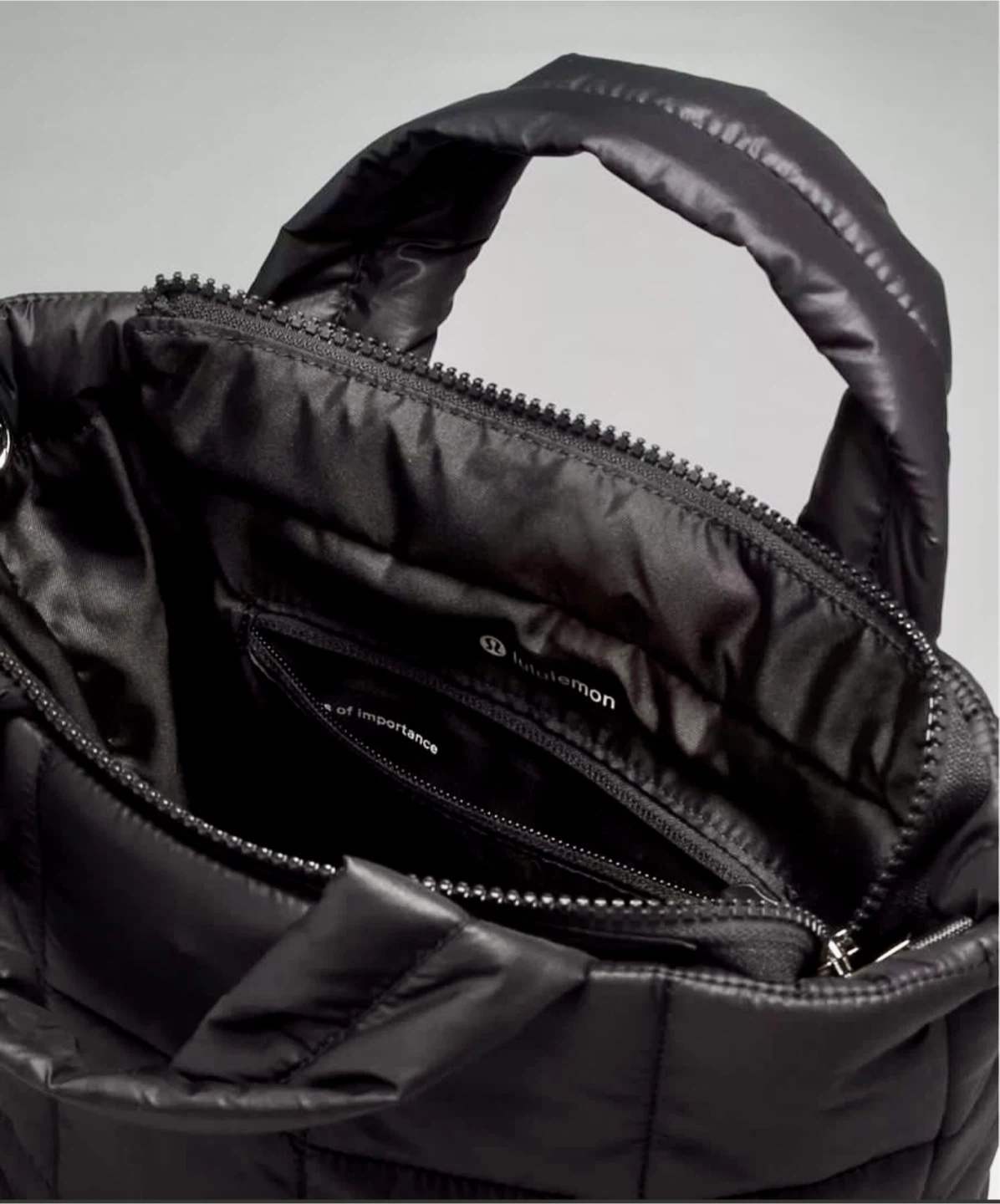 ✨ 👜Lululemon Quilted Grid Tote/Crossbody Bag_Mini 5L_Black_NWT👜✨ - photo 4
