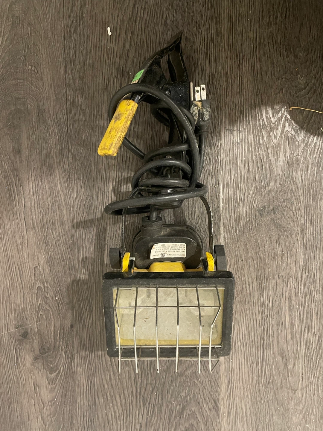 Yellow Work Light