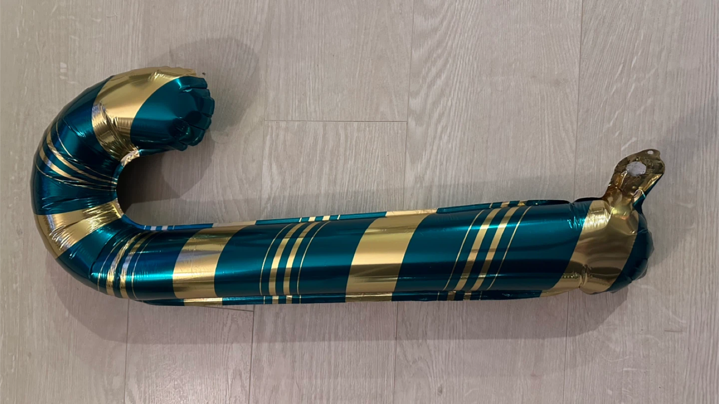 Christmas decorations balloons NEW 45 units  Teal & Gold