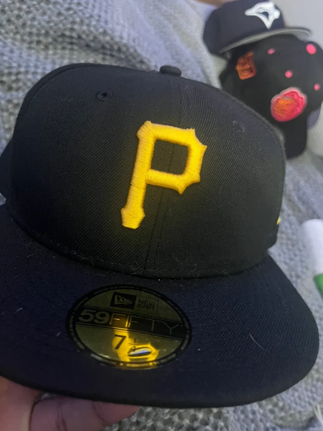 New Era Pittsburgh Pirates 59FIFTY Fitted Hat Size 7 3/8
