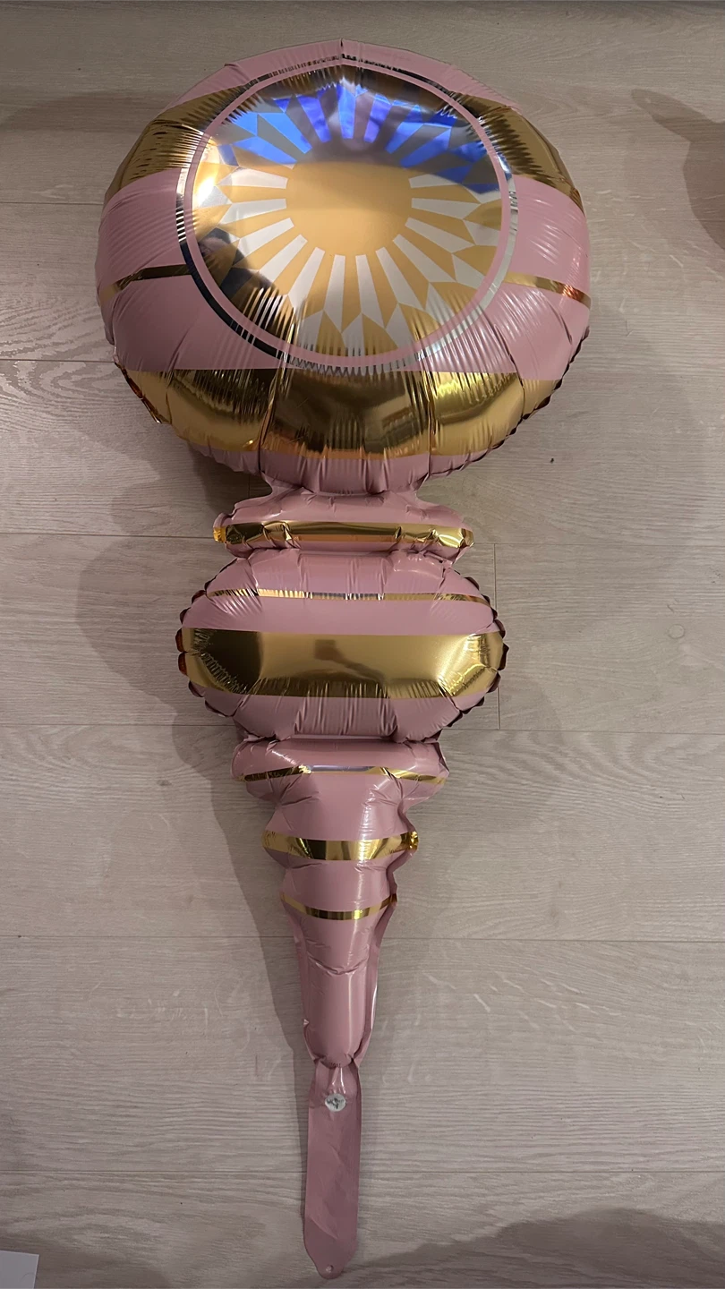 Pink & Gold Christmas decorations balloons NEW 45 units