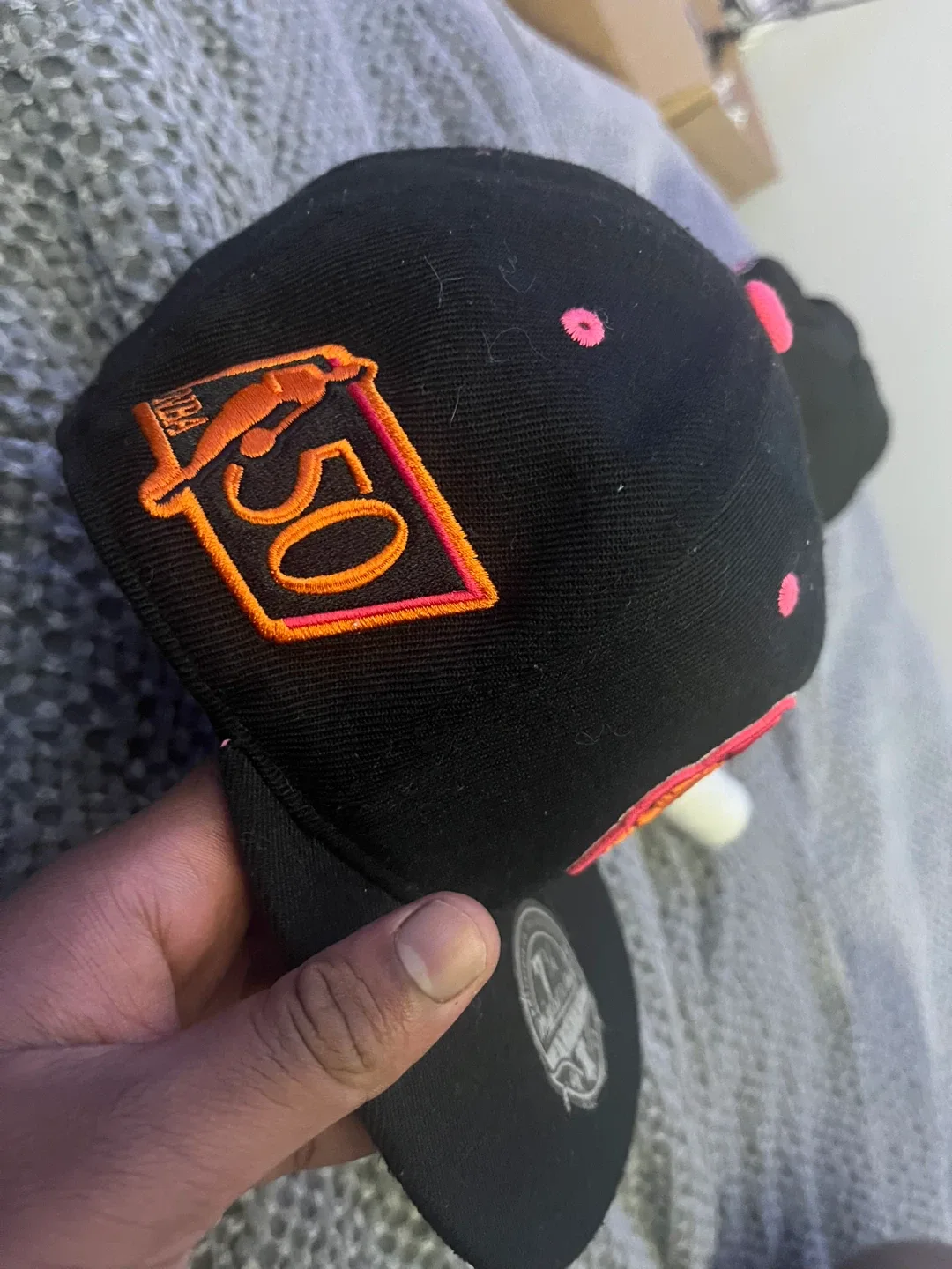 Mitchell & Ness Raptors 50th Hat - Size 7 1/4 image indicator(2)