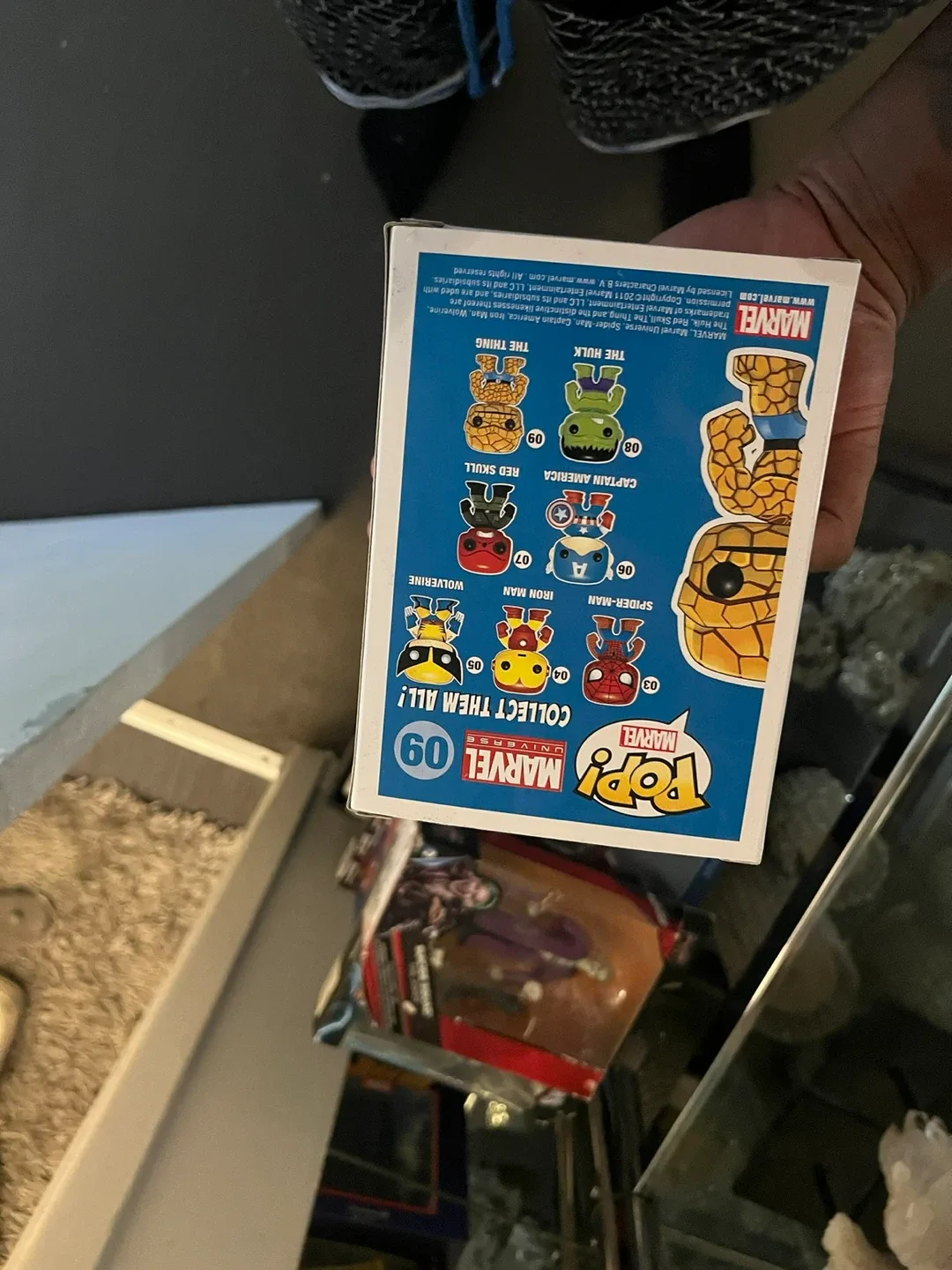 Funko Pop! Marvel #60 The Thing Vinyl Figure image indicator(9)