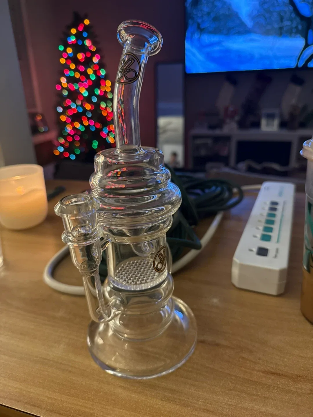Jerome Baker Designs ChemTech- Honeycomb Klein Recycler Rig image indicator(2)