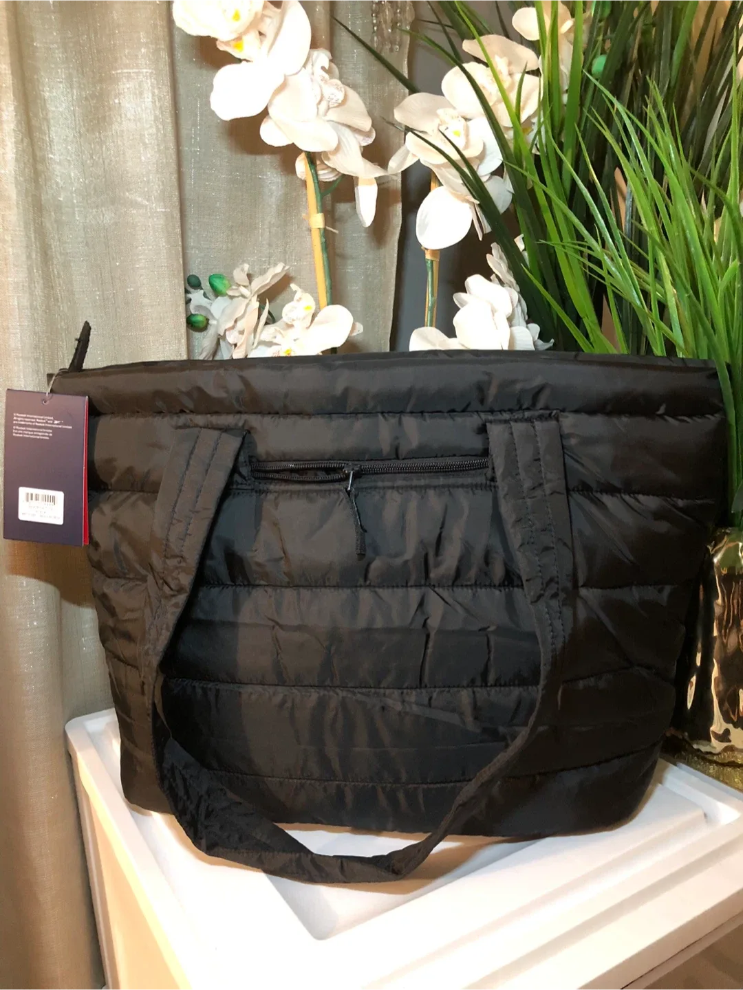 Reebok Beatrice Black Tote Bag - 20.9 L image indicator(3)