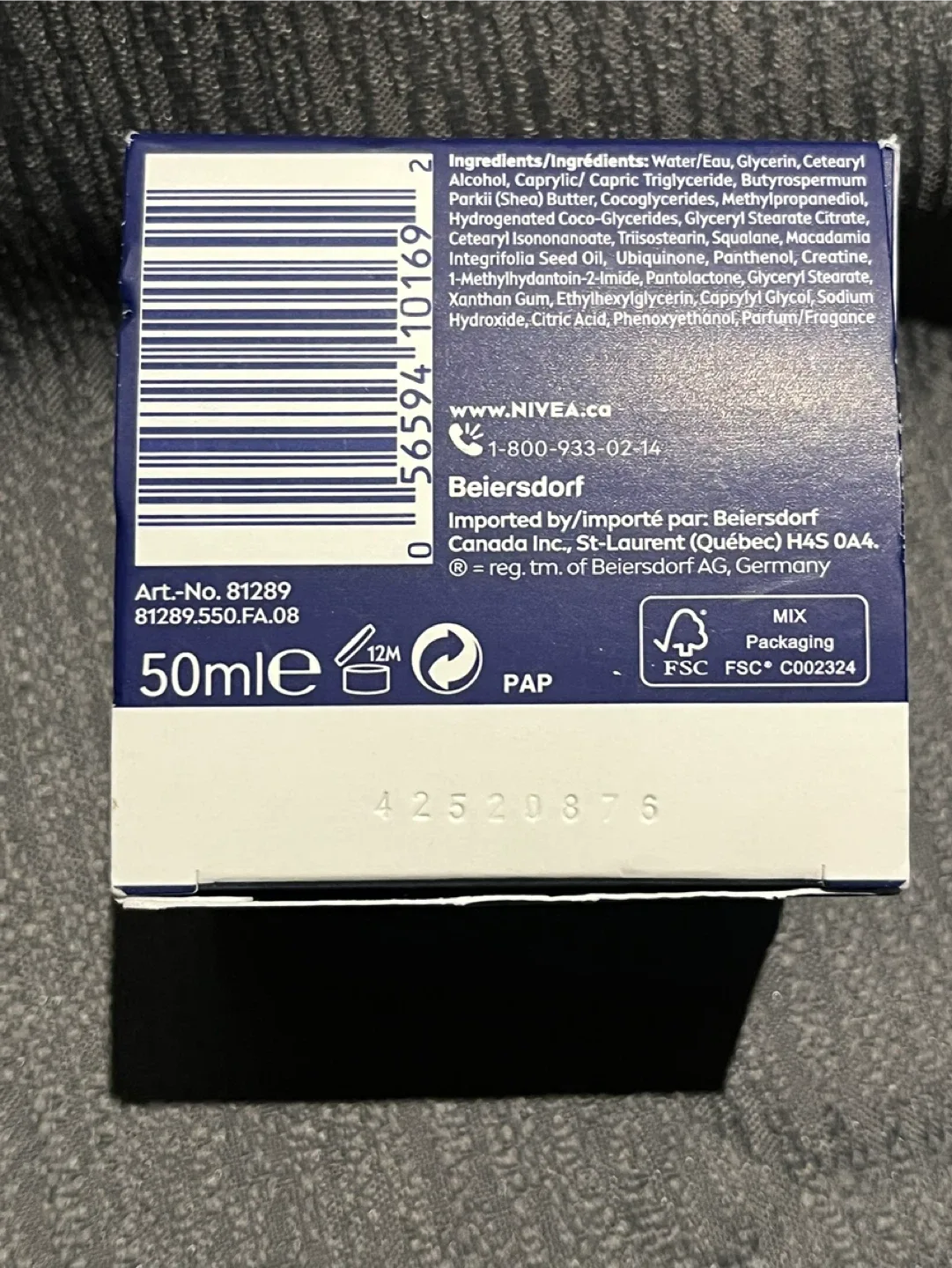 Nivea Q10 Power Anti-Wrinkle Night Cream (50ml) image indicator(2)